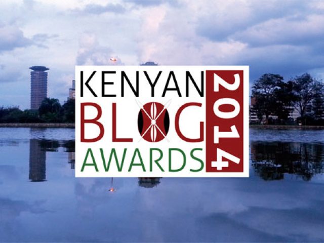 kenya blog awards 2014 logo design by rob rooker aka gigglingbob