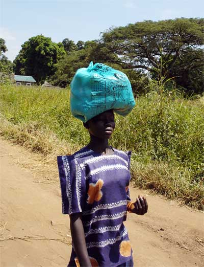 Woman carrying bag