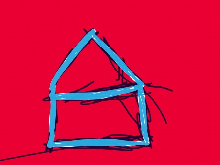 Blues house by Nyerdet - Medium: iPad, Paper by 53